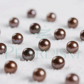 チョコモカ(1 ダーク系エジソン真珠 10-13mm)